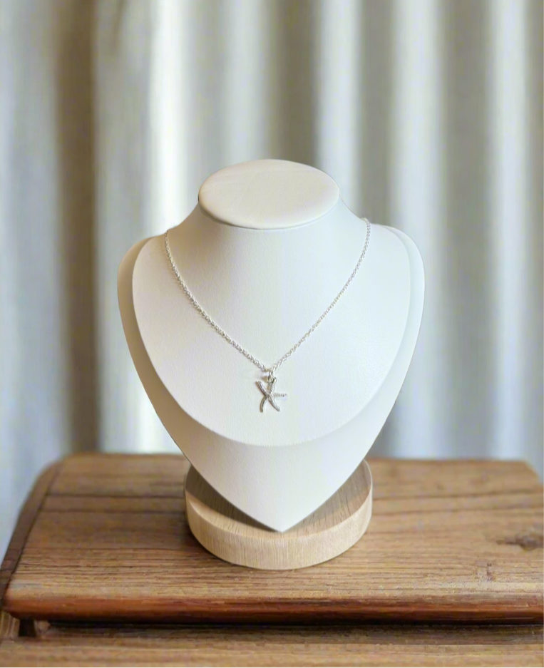 Starfish pendant dainty necklace