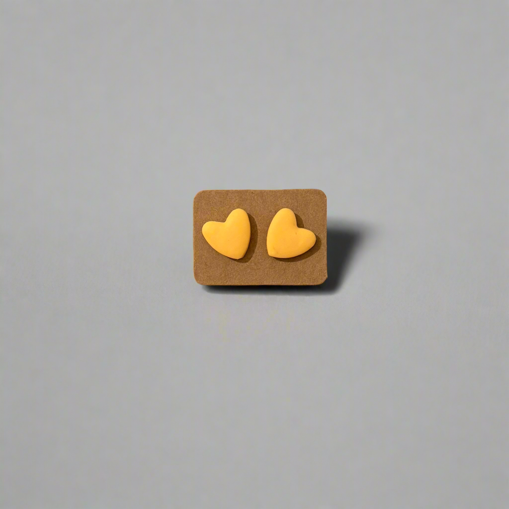 Polymer heart studs