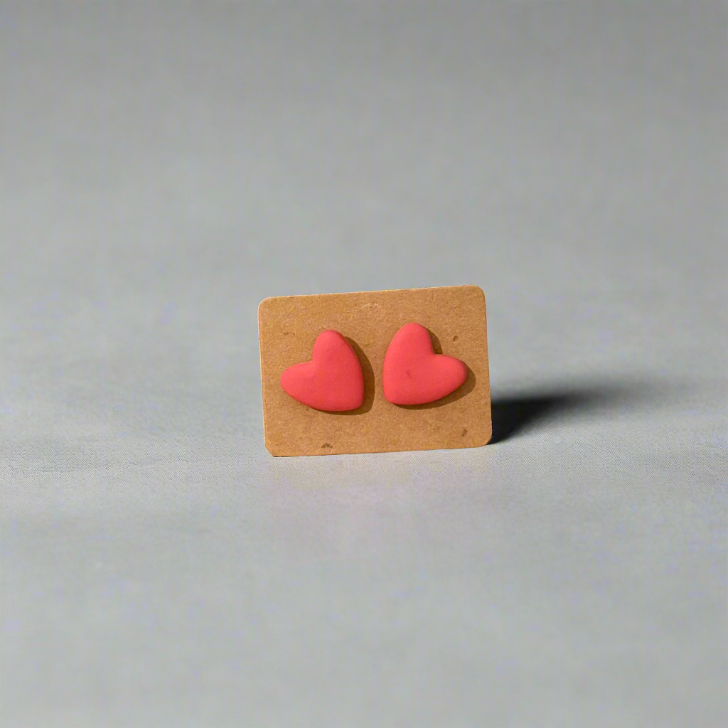 Polymer heart studs