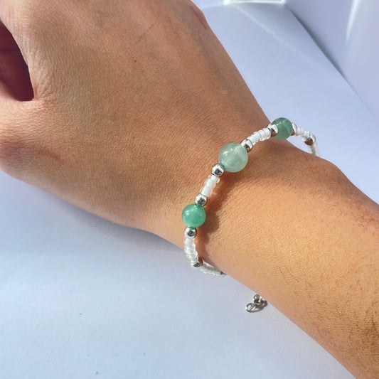 Green aventurine Crystal Bracelet